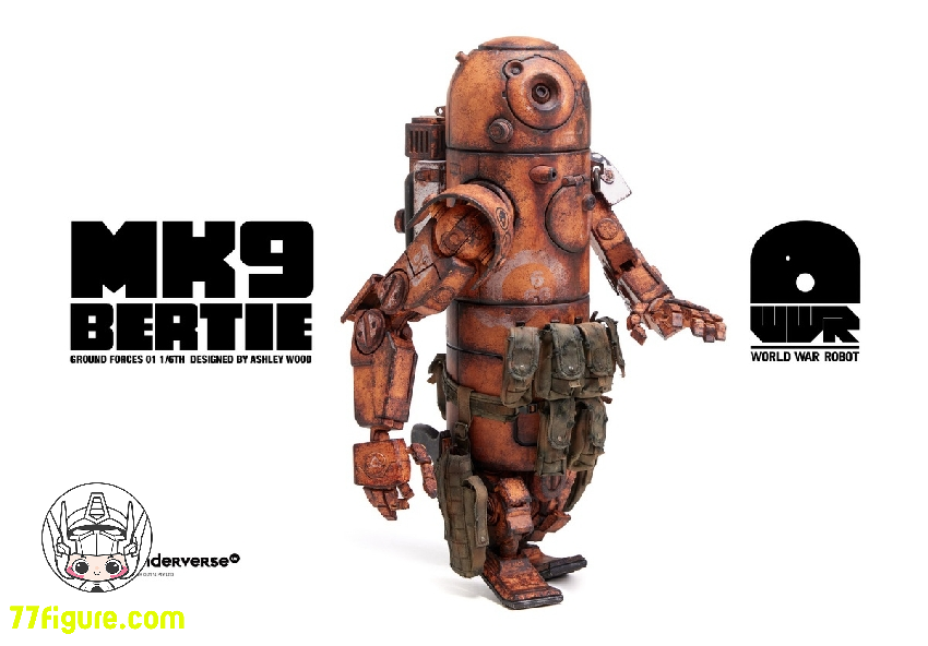 【予約商品】Underverse 1/6 UV202418 ワールド・ウォー・ロボット デザートアルファ バーティー MK9 塗装済み可動フィギュア