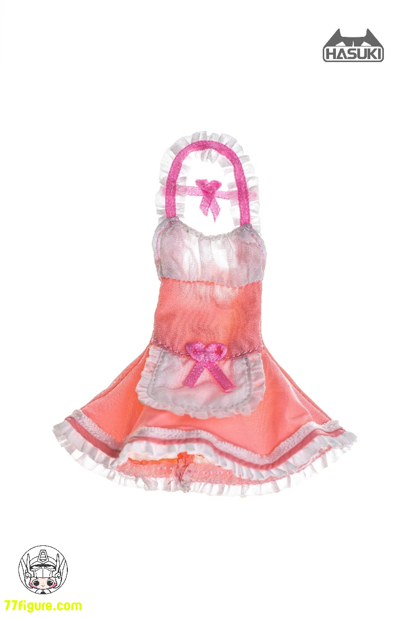 【品切れ】HASUKI 1/12 CS010 メイド服(ピンク) アクションフィギュア用衣装