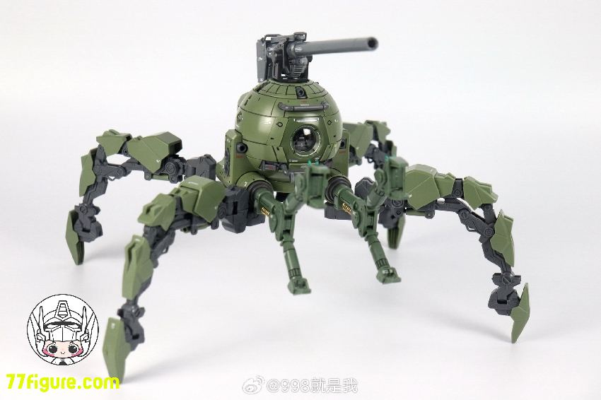 【品切れ】鋼鉄モデル Steel Model 1/100 MG VN002G 多脚グリーン鉄球 プラモデル