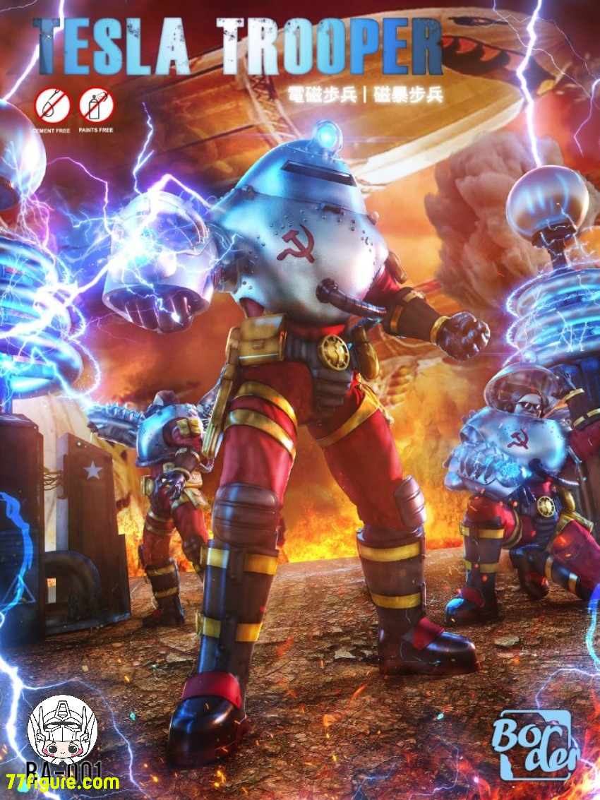 【品切れ】Border Model 1/12 BA001 テスラ トルーパー プラモデル