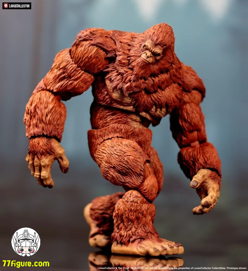 【予約商品】Loose Collector ザ・クリプト イエティ vs ビッグフット ビッグフット 塗装済み可動フィギュア