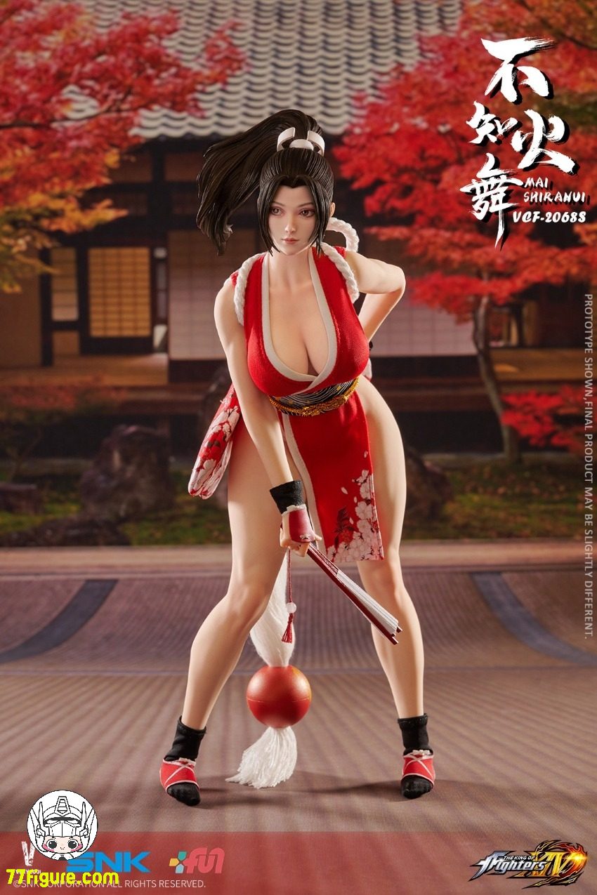 【先行販売】VERYCOOL 1/6 VCF-2068S SNK 正規品『ザ・キング・オブ・ファイターズ』不知火舞 ストレート前髪版 塗装済み可動フィギュア