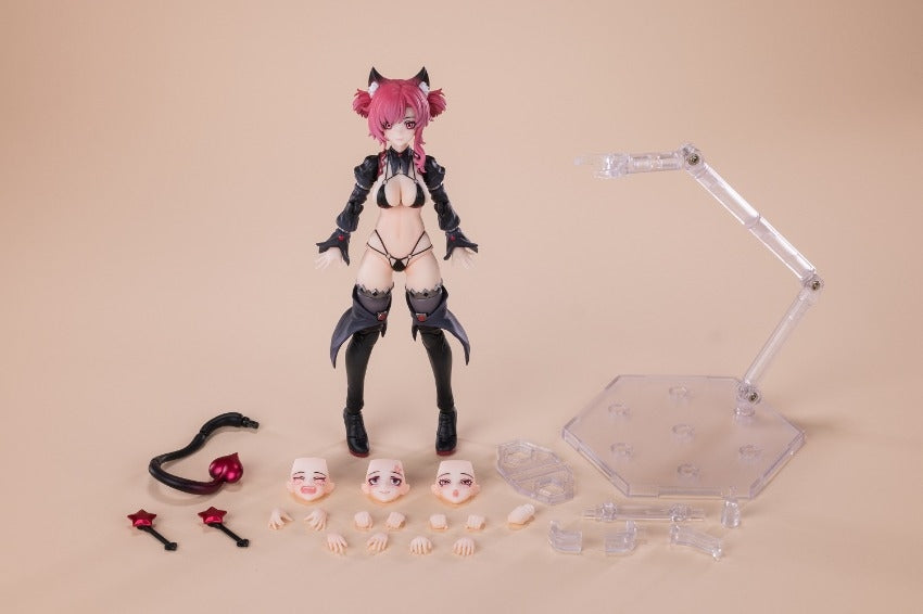 【予約商品】次元具像 1/12 見習い魔女 星川猫 赤髪 Ver. 塗装済み可動フィギュア