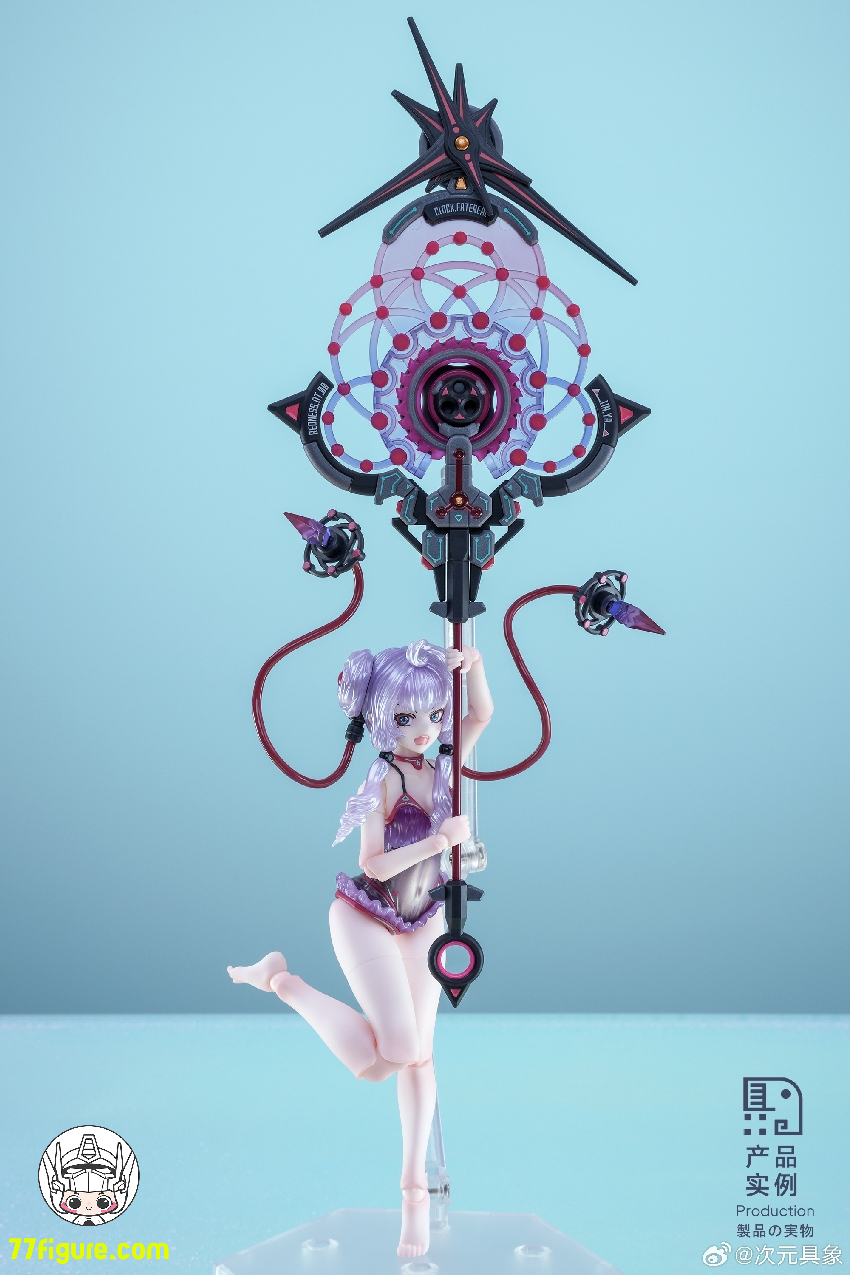 次元具像 1/12 原初の魔女 林鴉 Part2 塗装済み可動フィギュア