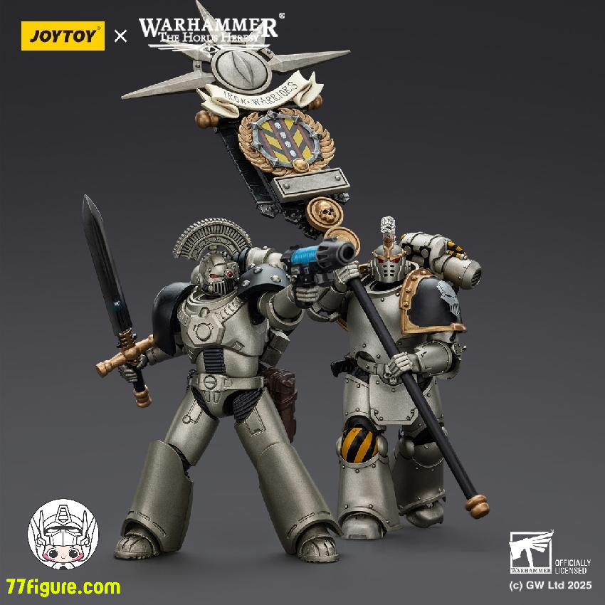 【予約商品】ジョイトイ JoyToy Source 1/18 『ウォーハンマー ホルスの異端』アイアン ウォリアーズ 二体セット 塗装済み可動フィギュア