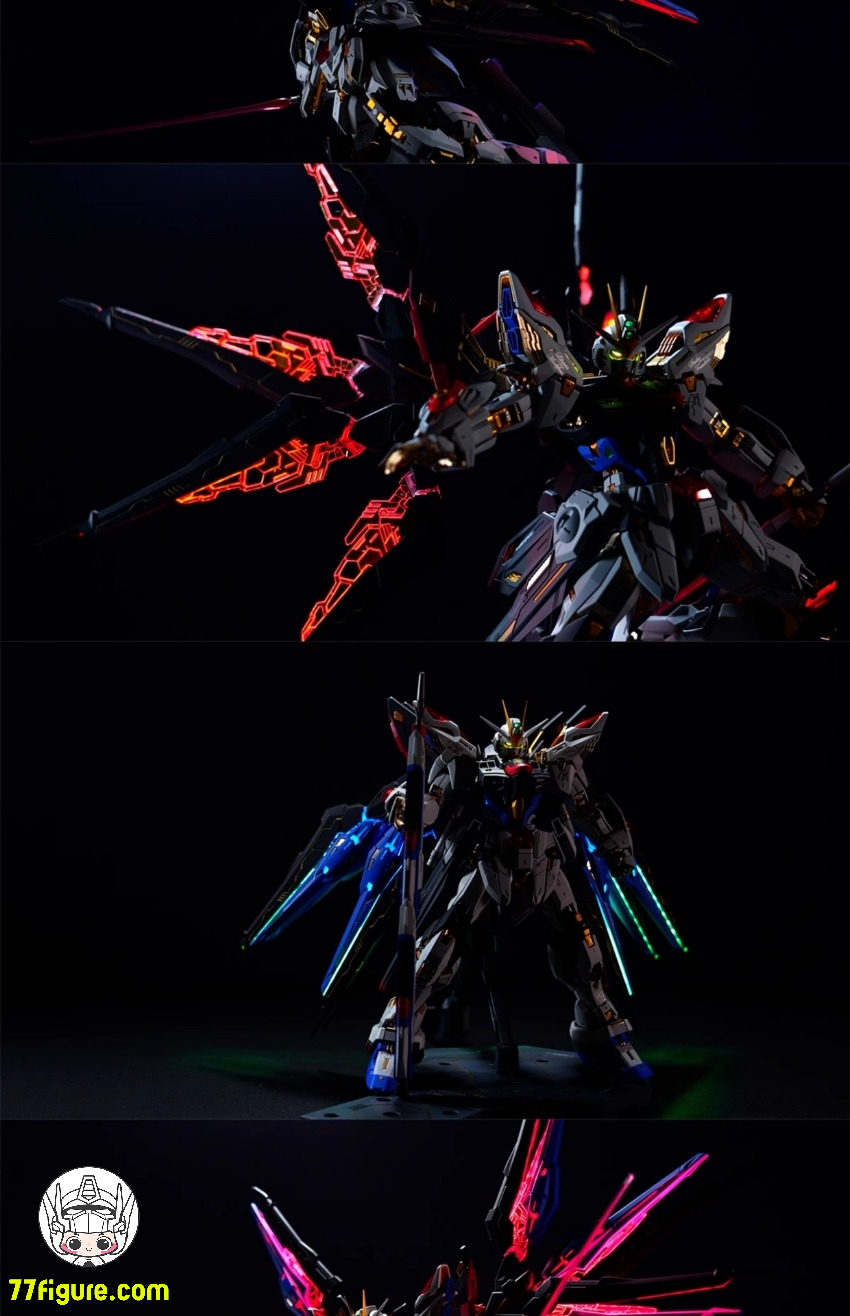 Kosmos 1/100 MGEX マイティ ストライク フリーダム ガンダム用 LED ユニット