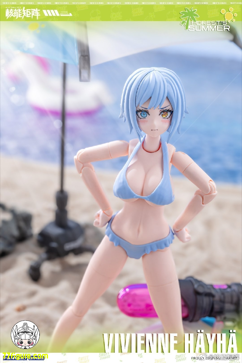【品切れ】Nuke Matrix 1/12 「ファンタジーガール」Vivienne Häyhä Summer Shine Ver. プラモデル