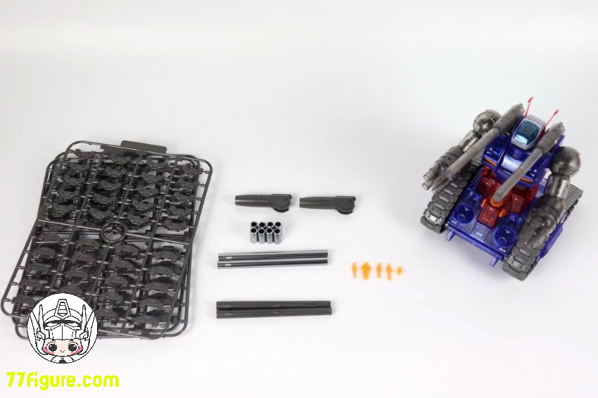 【品切れ】鋼鉄モデル Steel Model 1/100 VN001 RX75 ガンタンク クリア版 プラモデル