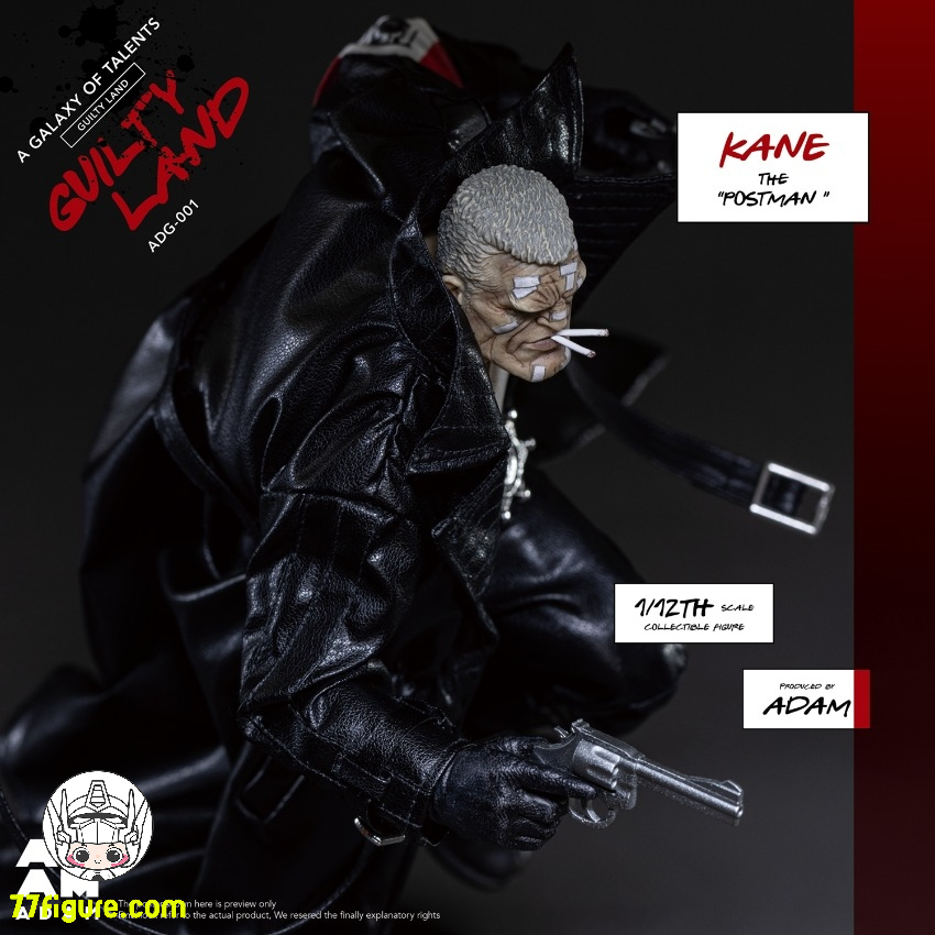【予約商品】ADAM 1/12 ADG-001 ギルティランド ポストマン ケイン 塗装済み可動フィギュア