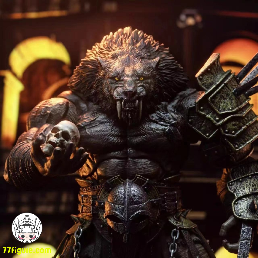 【品切れ】Xesray Studio LACC24 栄光の戦い 剣歯虎 展覧会限定版 塗装済み可動フィギュア