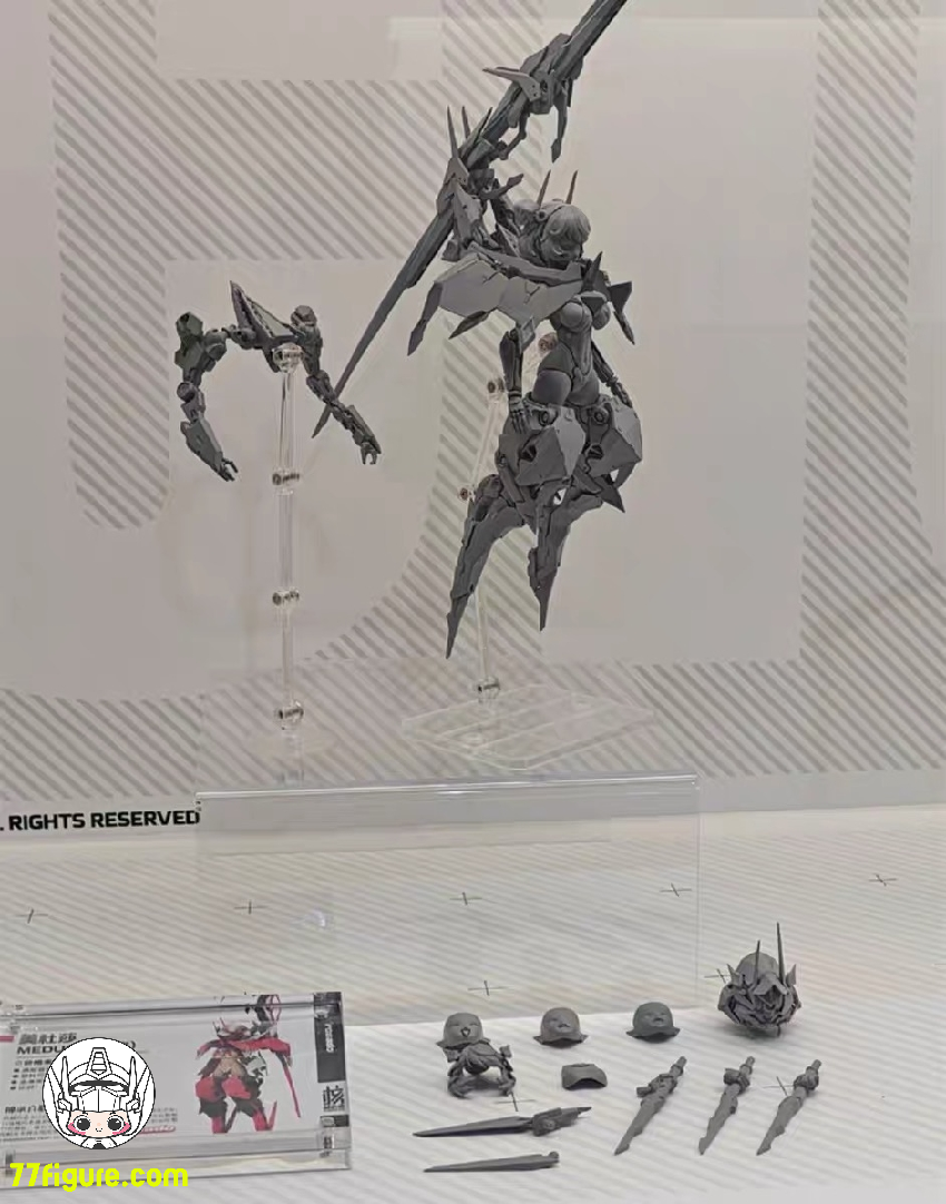 【先行販売】核誠治造 Earnestcore Craft 1/12 駁機制 メデューサ 塗装済み可動フィギュア