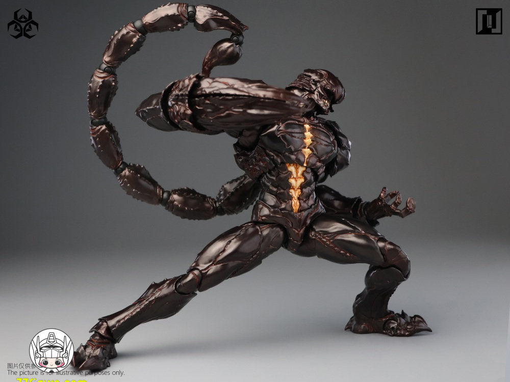【予約商品】Mirrfig 1/12 MF004-A エボリューショナリー・バトルフィールド:プレイグ レインフォレストレッド 塗装済み可動フィギュア