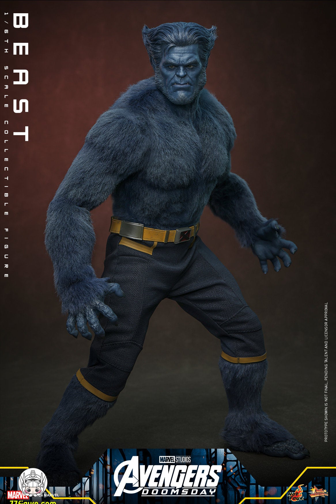 【予約商品】Hot Toys 1/6 アベンジャーズ:ドゥームズデイ ビースト スタンダード版 塗装済み可動フィギュア