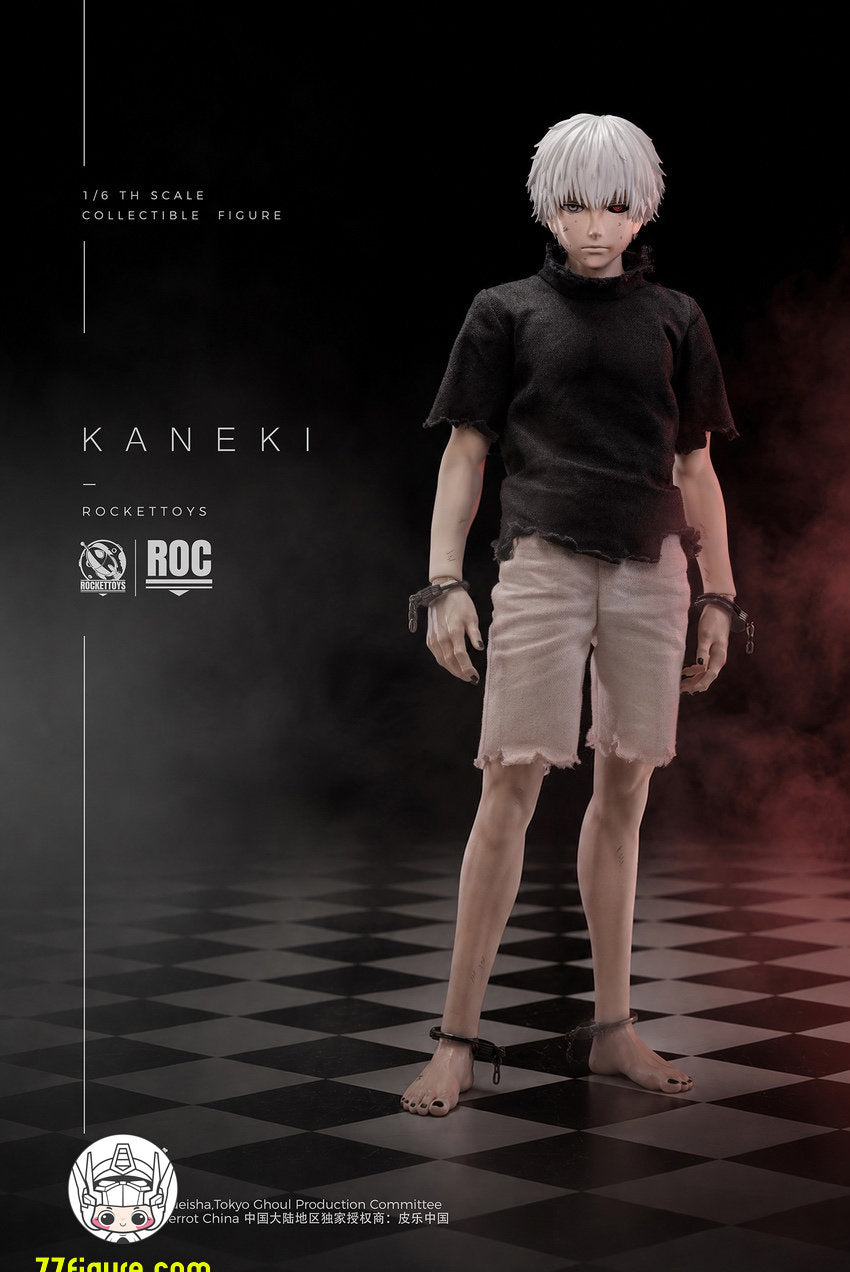 【予約商品】Rocket Toys 1/6『東京喰種トーキョーグール』金木研 覚醒Ver. 塗装済み可動フィギュア
