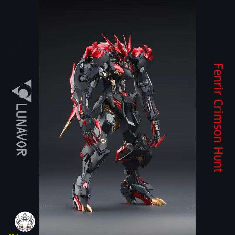 【予約商品】Lunavor 1/100 フェンリル ブラックウルフキング プラモデル