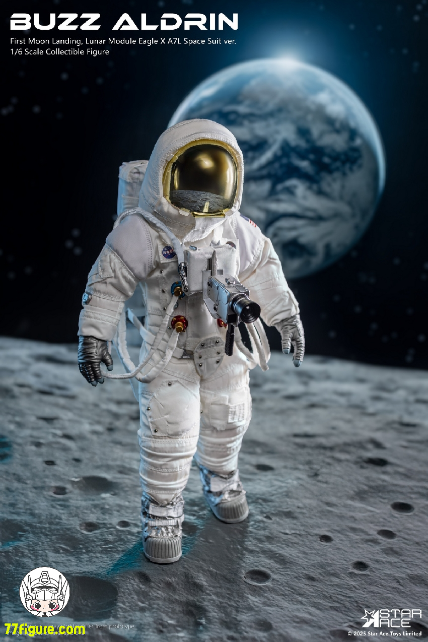 【予約商品】Star Ace Toys 1/6 SA0159 アポロ11号 宇宙飛行士 バズ・オルドリン 塗装済み可動フィギュア