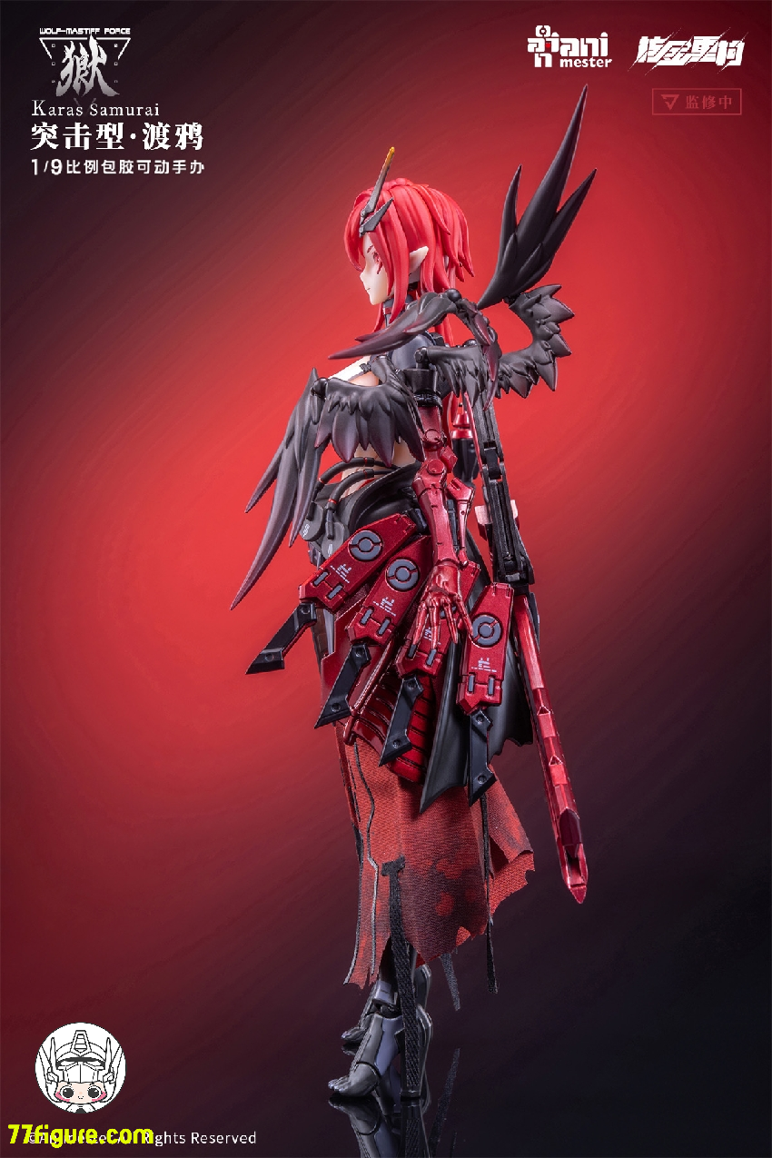 【先行販売】Animester 1/9 ウルフ マスティフ フォース カラス サムライ