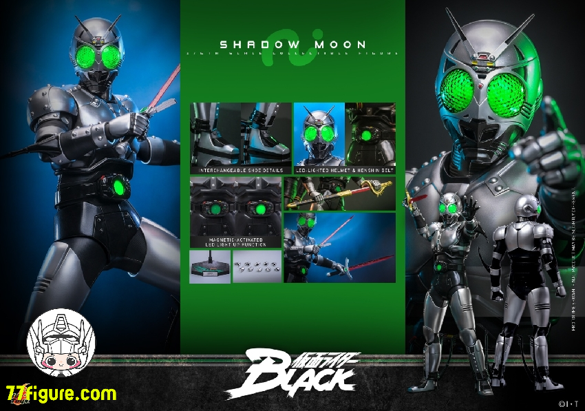 【予約商品】HotToys 1/6 TMS159 仮面ライダーブラックシャドームーン 塗装済み可動フィギュア