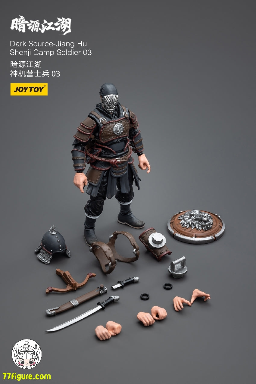 【セール品】ジョイトイ JoyToy Source 1/18 「暗源江湖」神機営 兵士 3個セット 塗装済み可動フィギュア