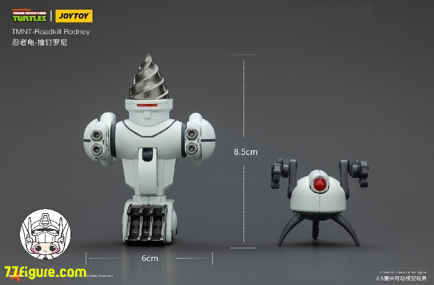 【予約商品】ジョイトイ JoyToy 1/18 ティーンエイジ ミュータント ニンジャ タートルズ 『TMNT 』ロードキル ロドニー 塗装済み可動フィギュア