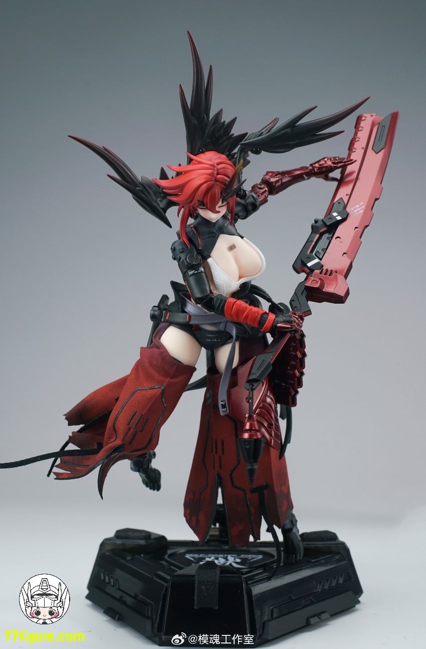 【先行販売】Animester 1/9 ウルフ マスティフ フォース カラス サムライ