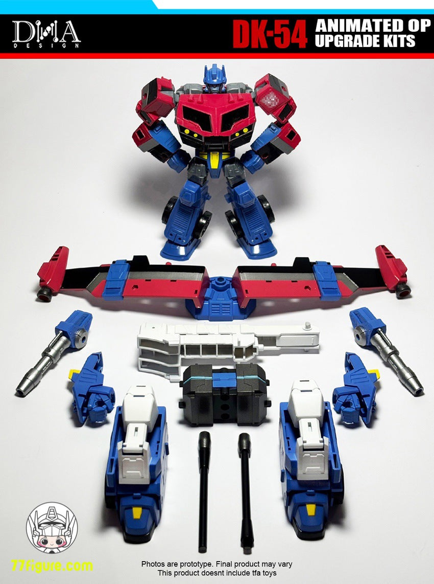 【品切れ】DNA Design DK-54 アニメイテッド オプティマス プライム用 アップグレード キット(特典付き)