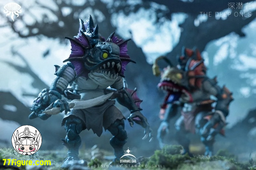 【先行販売】Stararc Toys 1/12「サンゼロ(SAN ZERO)」THE DEEP ONES 2体セット 塗装済み可動フィギュア