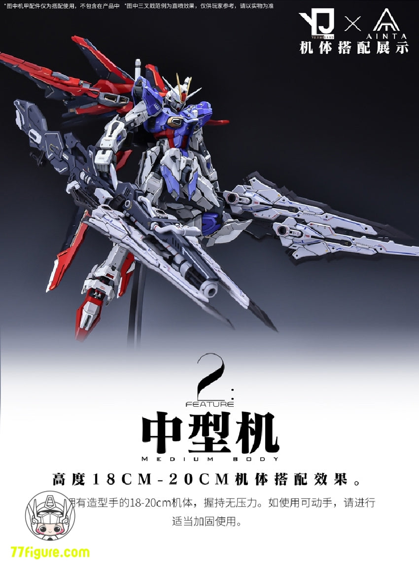 【品切れ】YuJiao Land 1/100 ユニバーサル GWS-01 トライデント武器 プラモデル