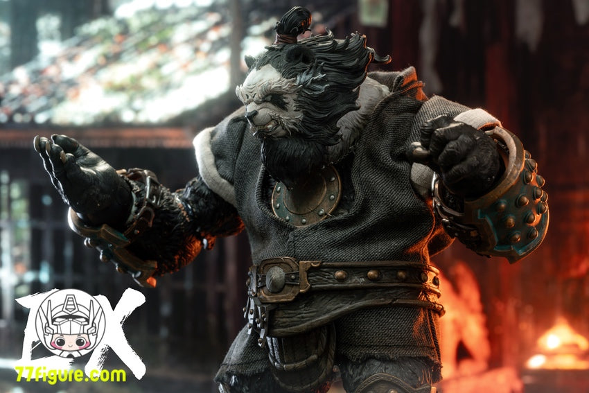 【品切れ】Maestro Union 1/12 Furay Planet シリズ パンダ兄貴 陰 & 陽 2個セット 塗装済み可動フィギュア