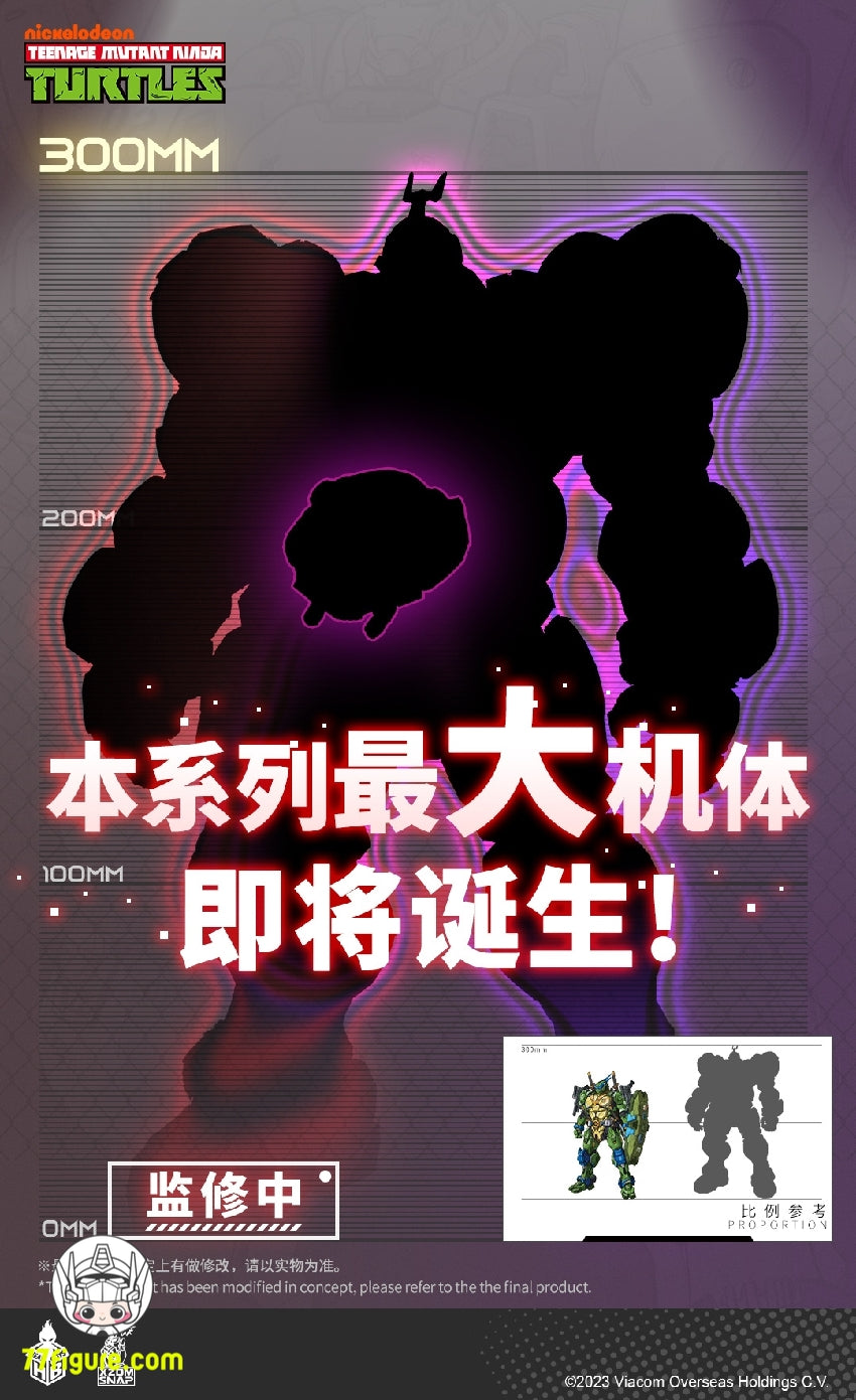 【先行販売】HeatBoys HB0017 TMNT クラン 塗装済み可動フィギュア