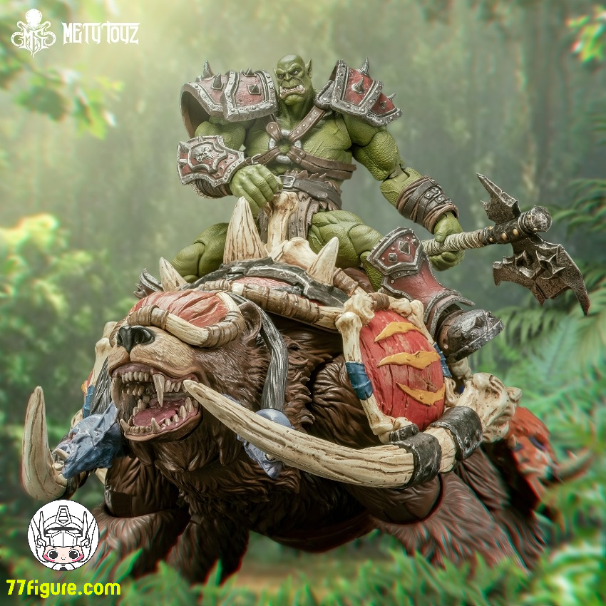 【予約商品】Metytoyz 装甲巨熊 マウント 限定版 塗装済み可動フィギュア