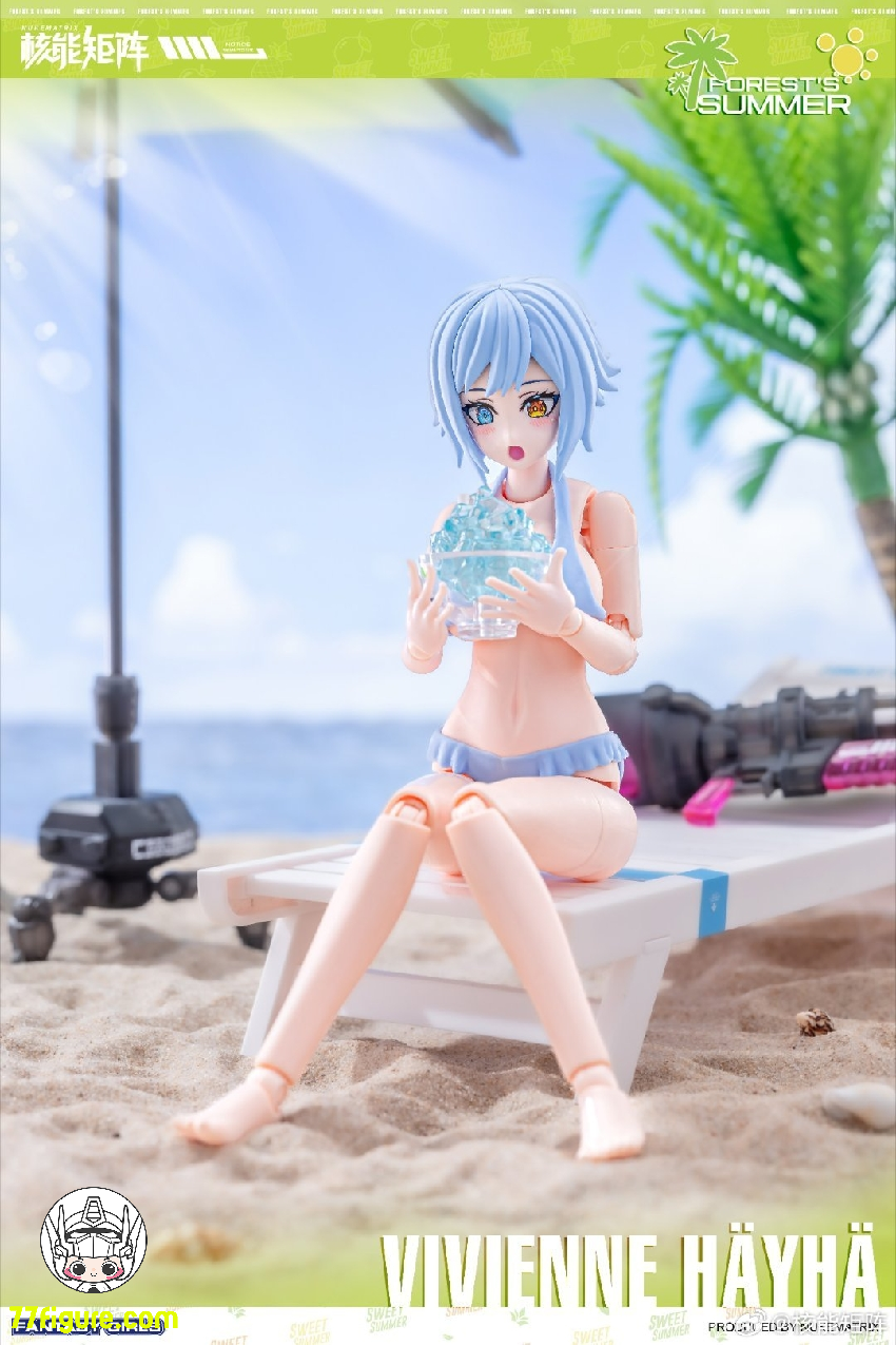 【品切れ】Nuke Matrix 1/12 「ファンタジーガール」Vivienne Häyhä Summer Shine Ver. プラモデル