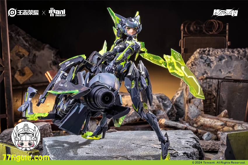 【品切れ】核金重構 & 王者栄耀 1/12 孫尚香 末日機甲 プラモデル