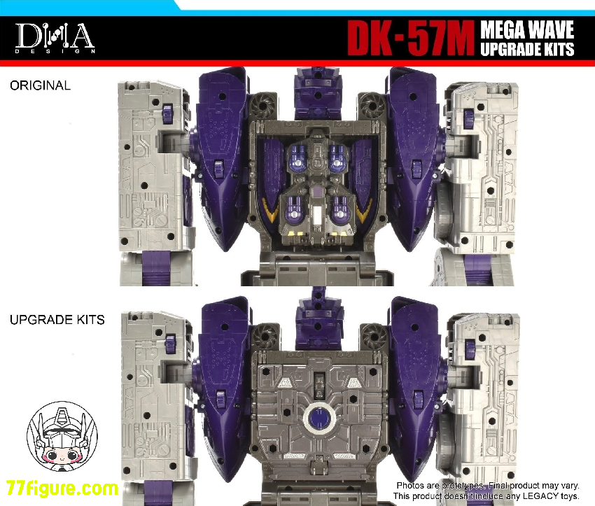 【予約商品】DNA Design DK-57M メガウェーブ用 アップグレードキット