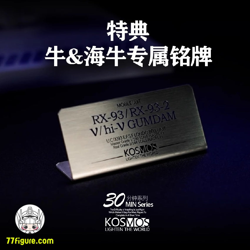 【品切れ】Kosmos 30MIN シリーズ 1/144 RX-93-v2 Hi-νガンダムセットB用 フィン・ファンネル カラフルRGB LEDユニット&高機動型バックパック LEDユニット