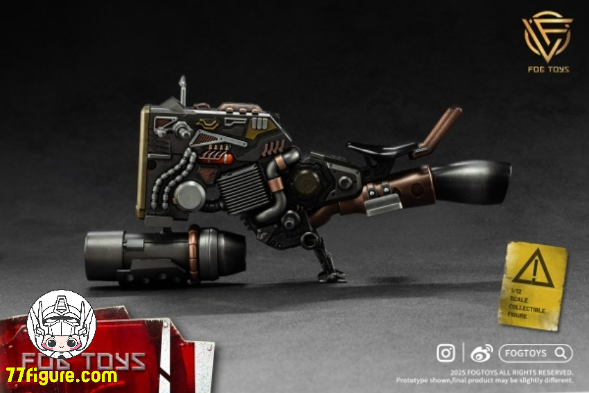 【品切れ】Fog Toys 1/12 01FT ファルコンビークル 透明Ver.