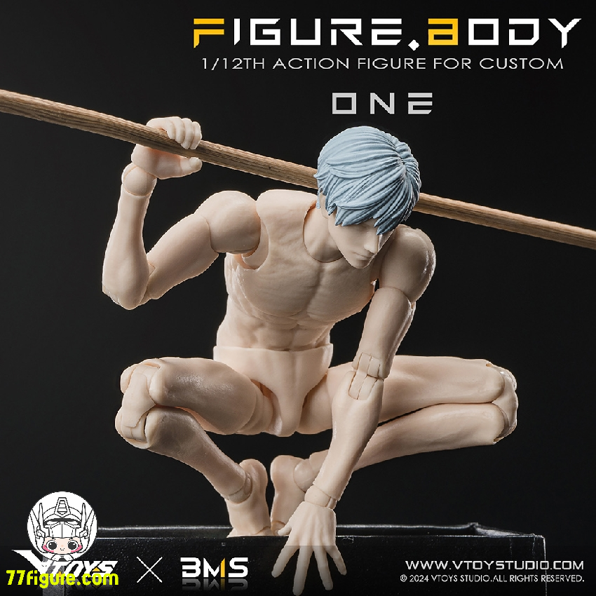 VTOYS X BMS 1/12 VB002 可動壱号素体 白肌 Ver.