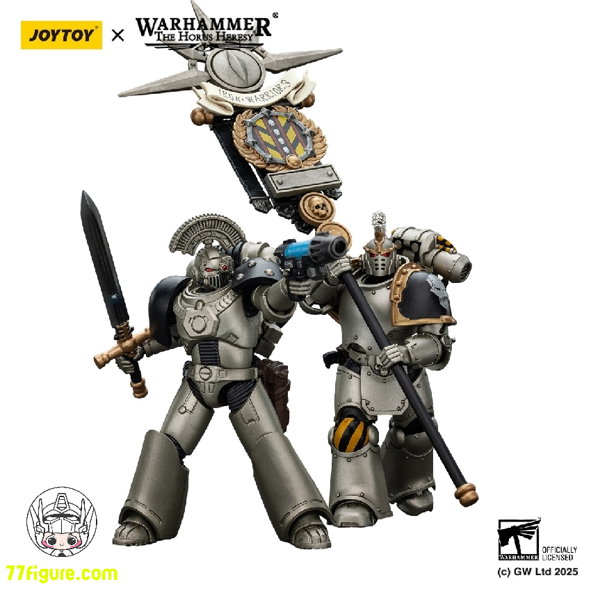 【予約商品】ジョイトイ JoyToy Source 1/18 『ウォーハンマー ホルスの異端』アイアン ウォリアーズ 二体セット 塗装済み可動フィギュア