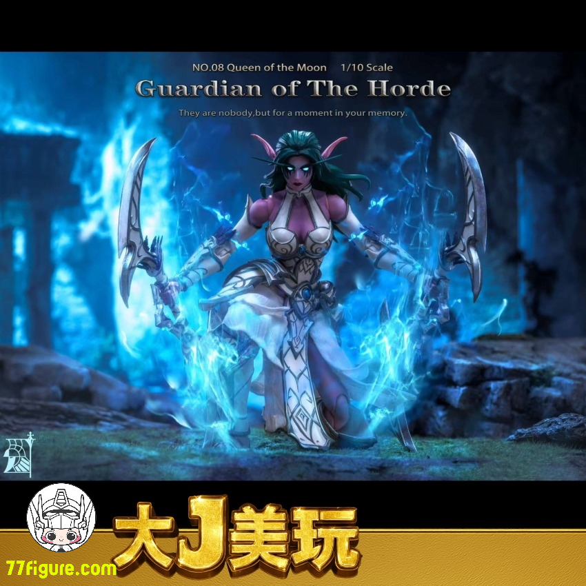 【予約商品】Grey Knight 1/10 部族の守護者 N0.08 月の女王 塗装済み可動フィギュア