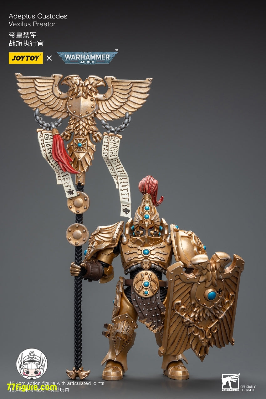 【品切れ】ジョイトイ JoyToy Source 1/18 『ウォーハンマー40K』アデプト・ガーディアンズ ベクシラス プラエター 塗装済み可動フィギュア