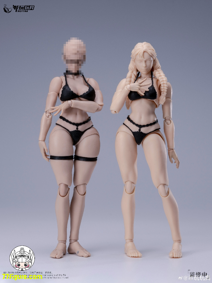 【予約商品】Nottaa Collection 1/12 NT-04 セレーナ イエロー ワンピース ネックボディ 公式ストア特別版