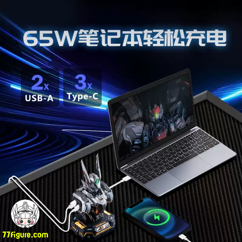Moshow 模寿 『先祖効応』 MCT-AP02 武成侯バスト 充電センター チタンシルバー版