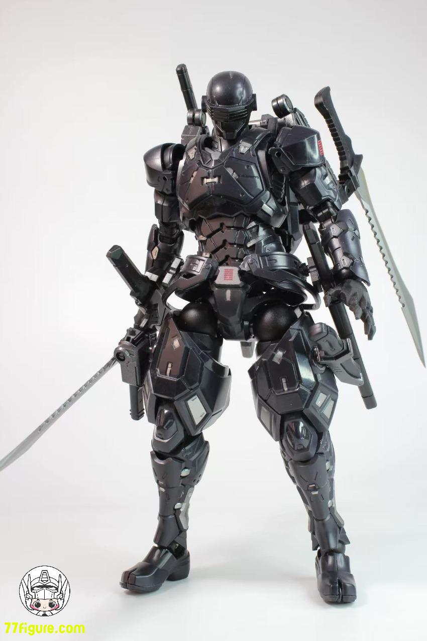 【予約商品】集玩 SC-001 超能ブラックウォーリア 塗装済み可動フィギュア