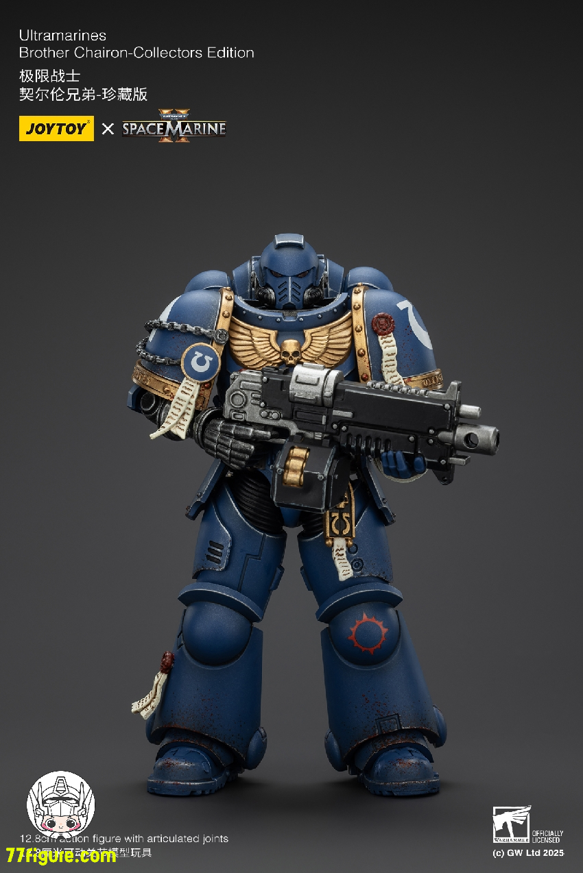 【品切れ】ジョイトイ JoyToy Source 1/18 『ウォーハンマー40K』ウルトラマリン ブラザー・チャイロン - コレクターズ版 塗装済み可動フィギュア