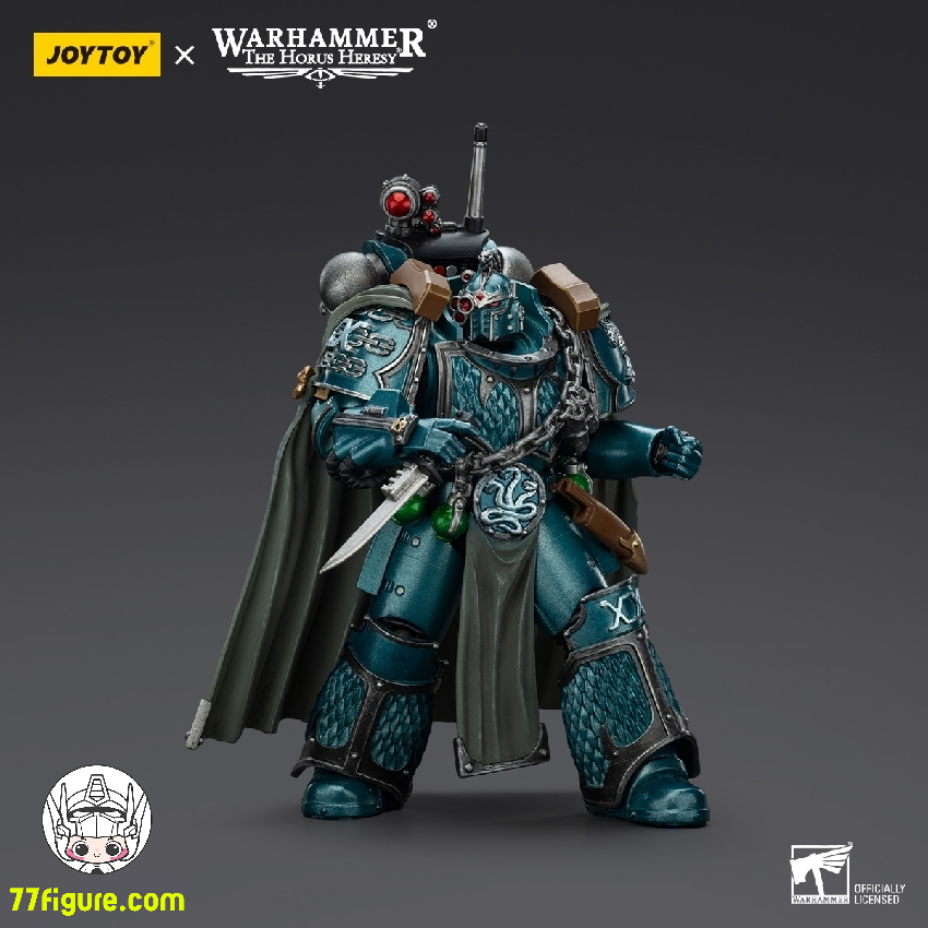 【予約商品】ジョイトイ JoyToy Source 1/18 『ウォーハンマー ホルスの異端』アルファ・レギオン・エクソダス「千人一体」スナイパーライフルとパワーダガー付き 塗装済み可動フィギュア