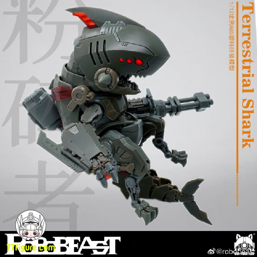 【品切れ】Robobeast 1/12 陸生サメ プラモデル