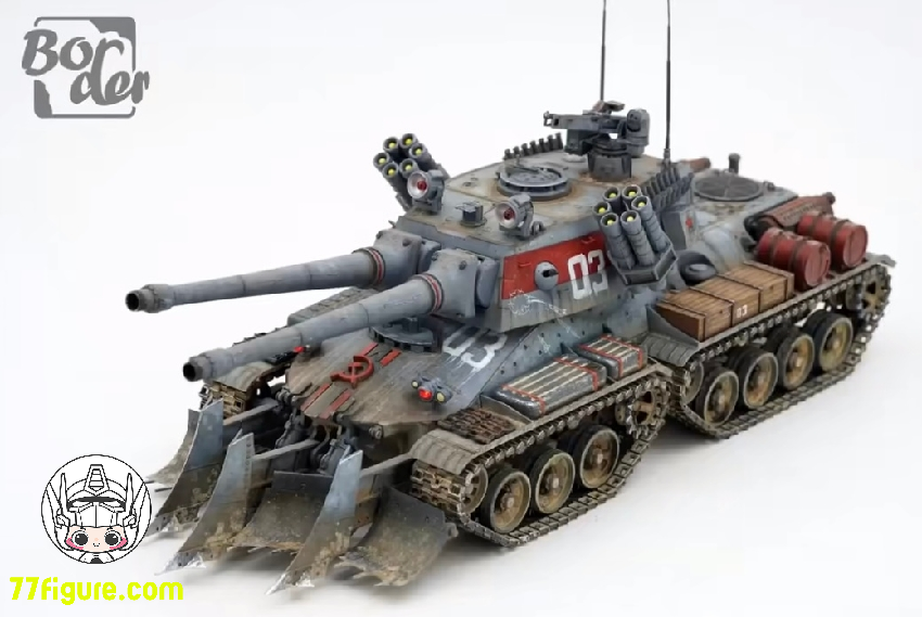 【品切れ】Border Model 1/35 コマンド&コンカー:レッドアラート 天啓 Apocalypse タンク 2.0 プラモデル