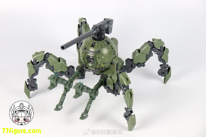 【品切れ】鋼鉄モデル Steel Model 1/100 MG VN002G 多脚グリーン鉄球 プラモデル