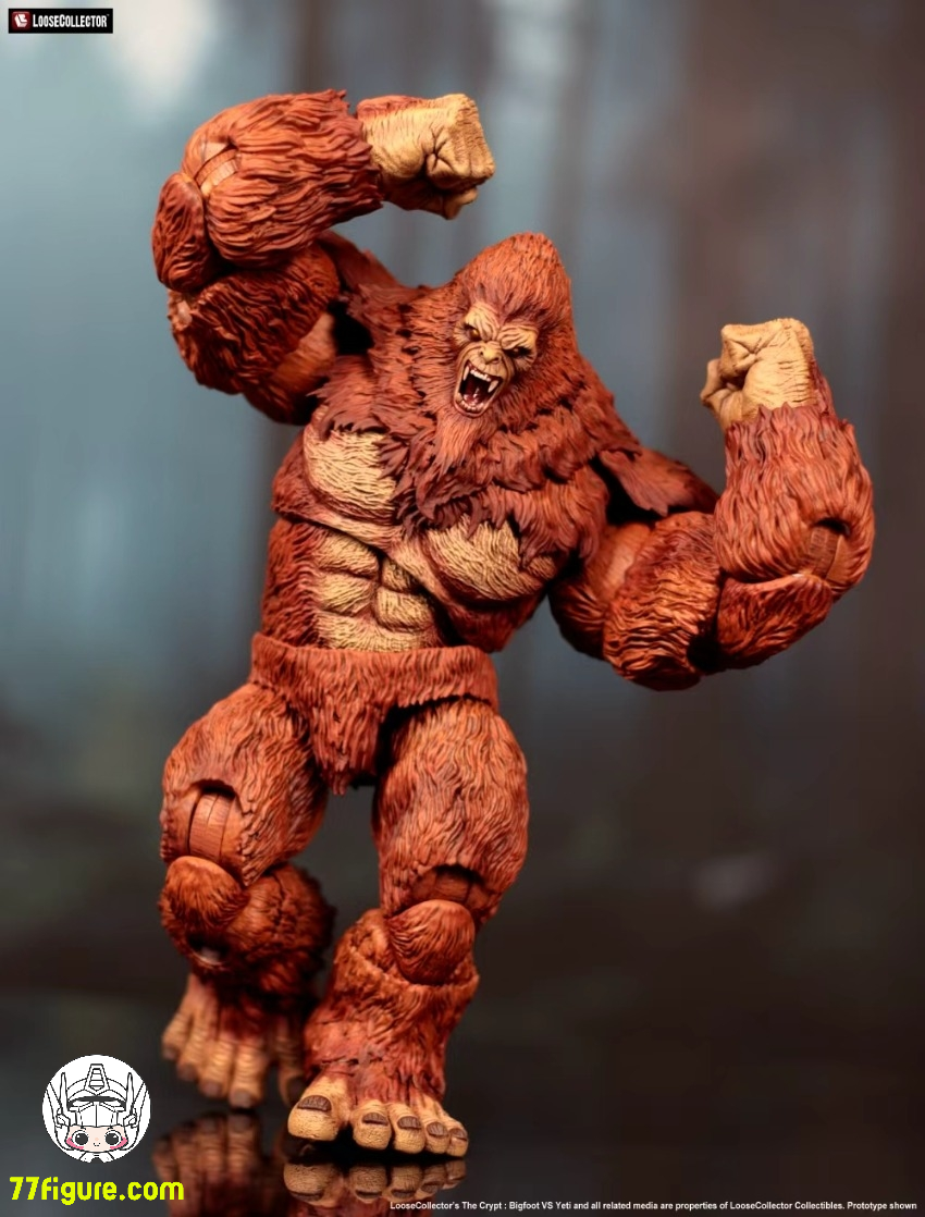 【予約商品】Loose Collector ザ・クリプト イエティ vs ビッグフット ビッグフット 塗装済み可動フィギュア