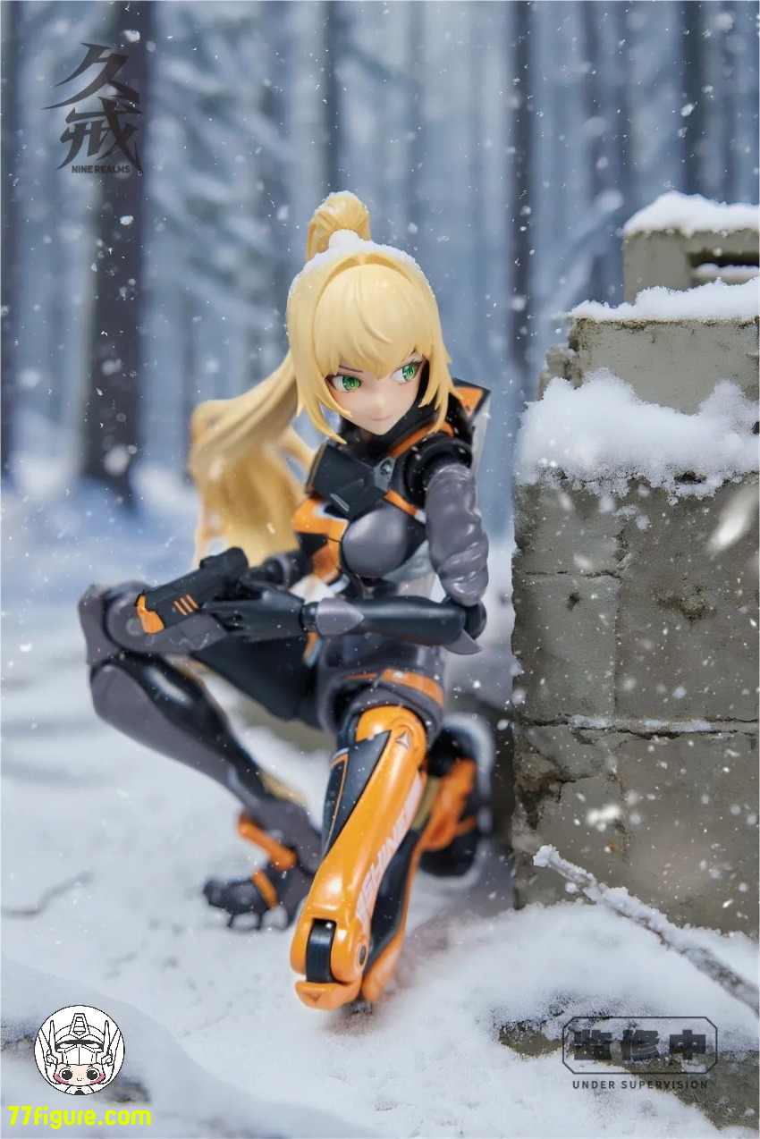 【予約商品】Nine Realms Model「极限少女」シリーズ Shining 塗装済み可動フィギュア